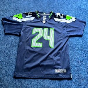 Seattle Seahawks Jersey (Marshawn Lynch)